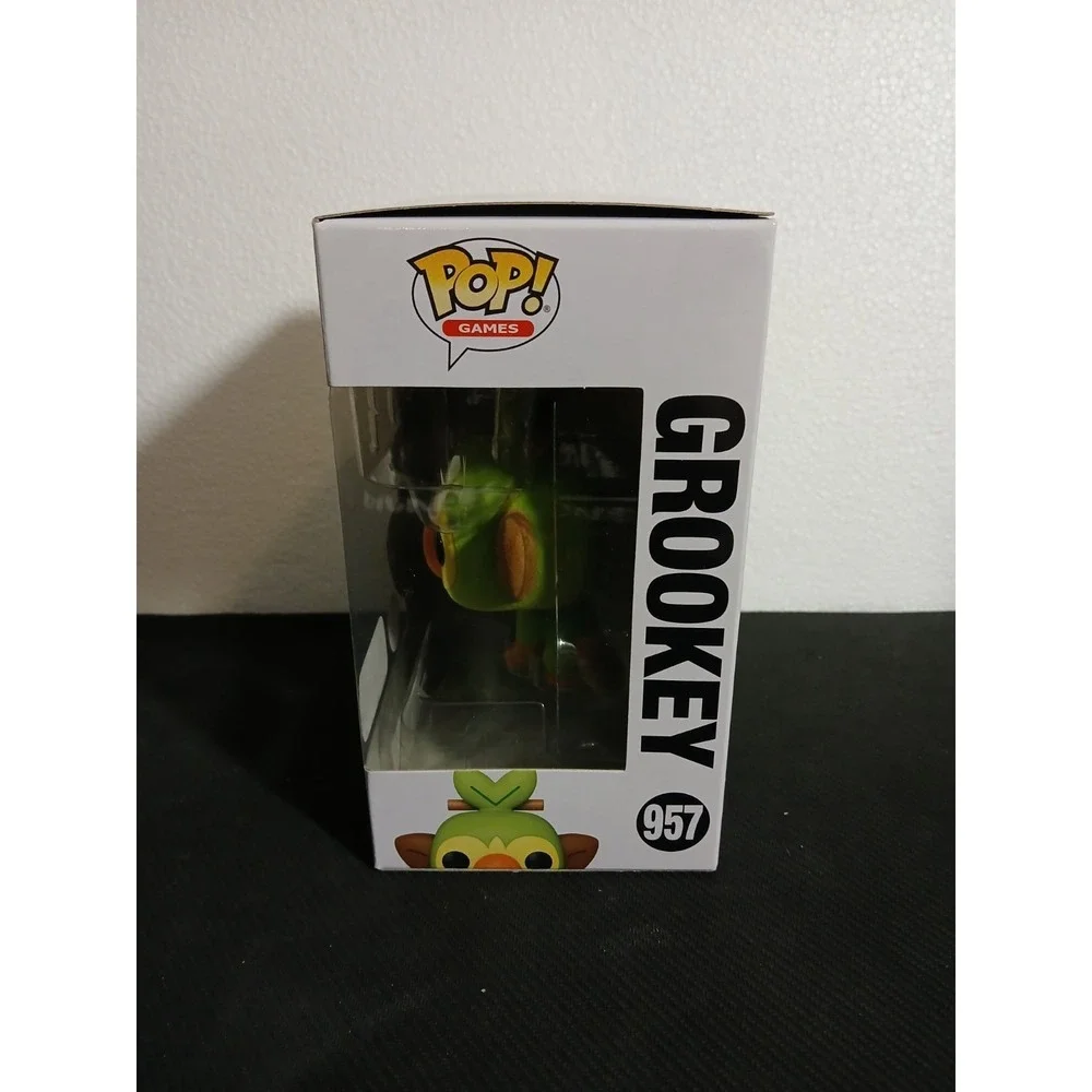 Funko Pop! Vinyl: Pokémon - Grookey (Flocked) - Amazon (Exclusive)